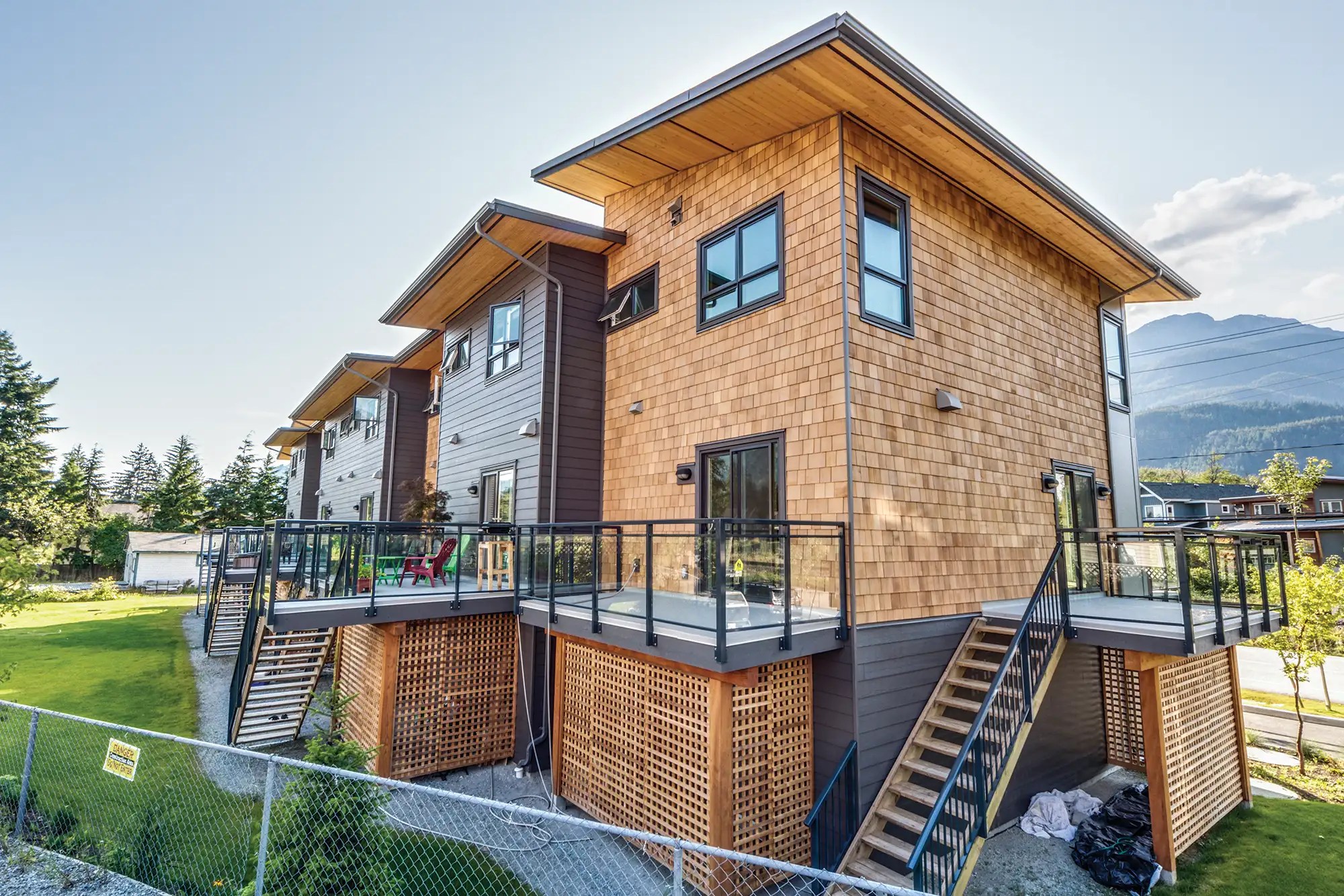 The Phoenix Squamish Townhome Construction Project