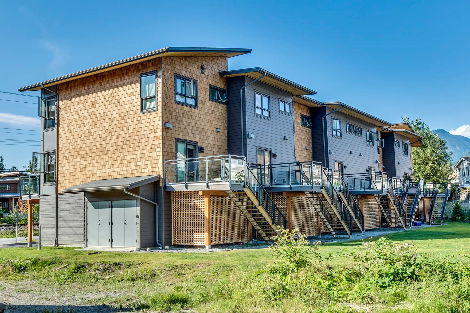 The Phoenix Squamish Townhome Construction Project