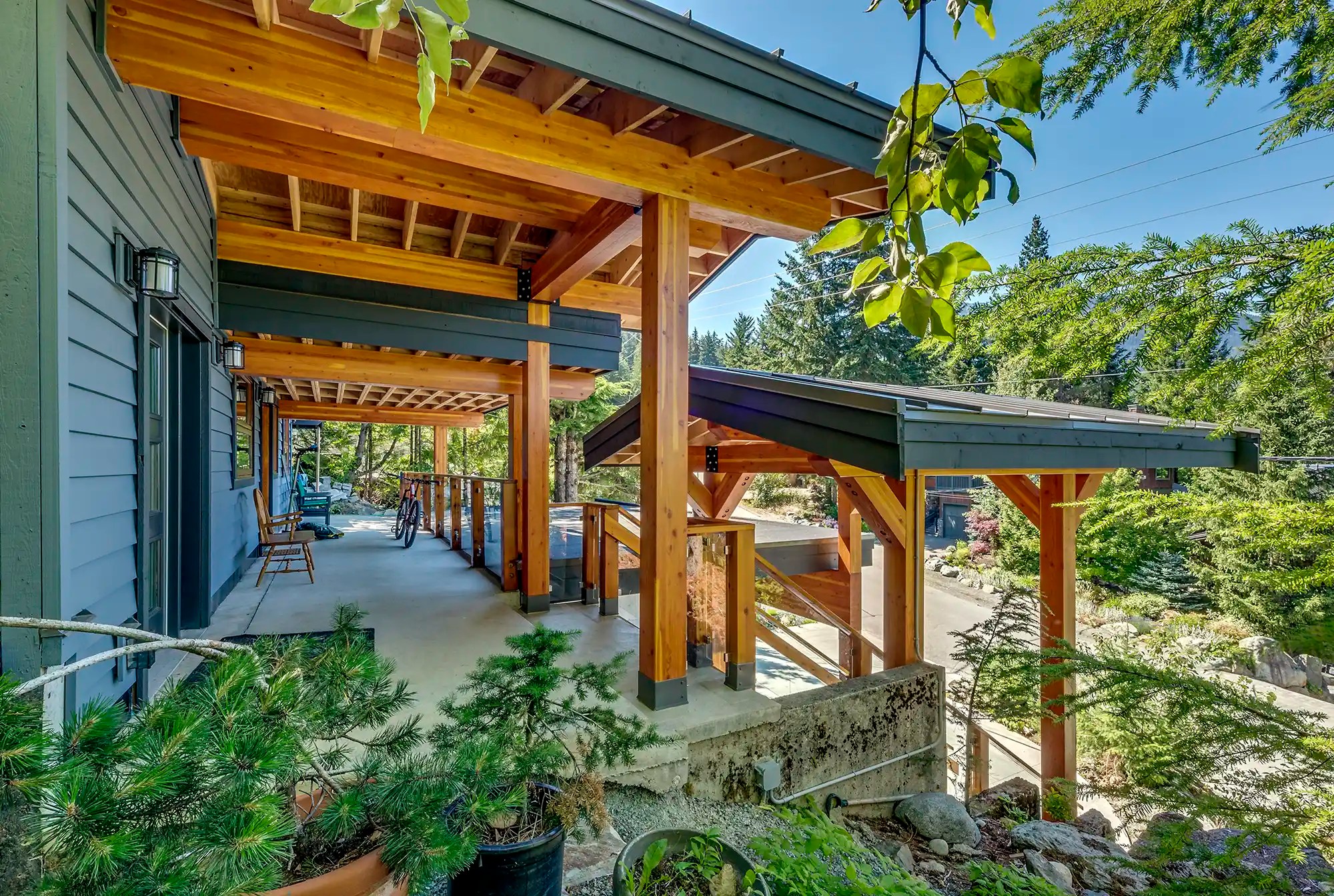 Panorama Ridge Whistler House Exterior Renovation