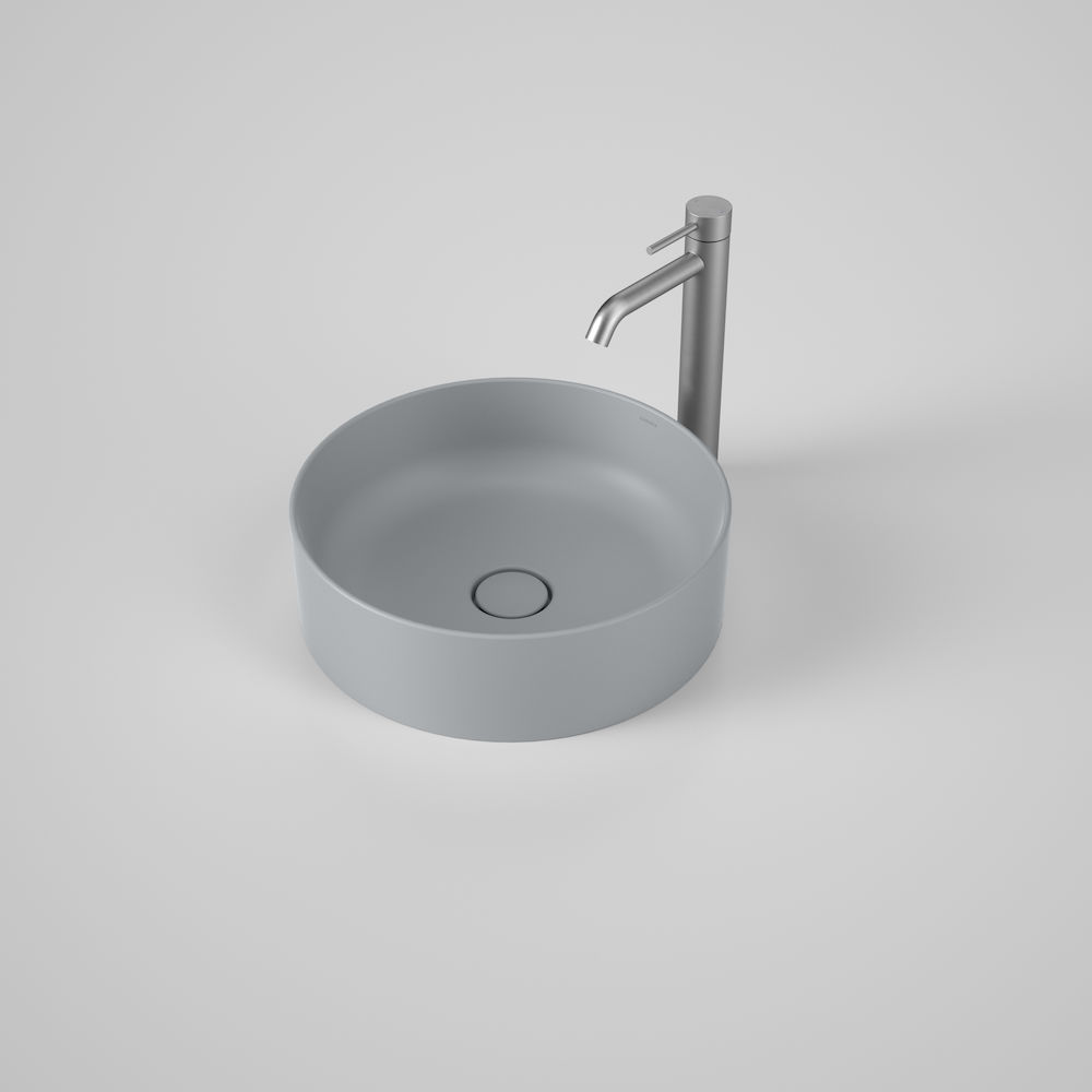 Caroma Liano II 400 Round Above Counter Basin Matte Grey Renovators