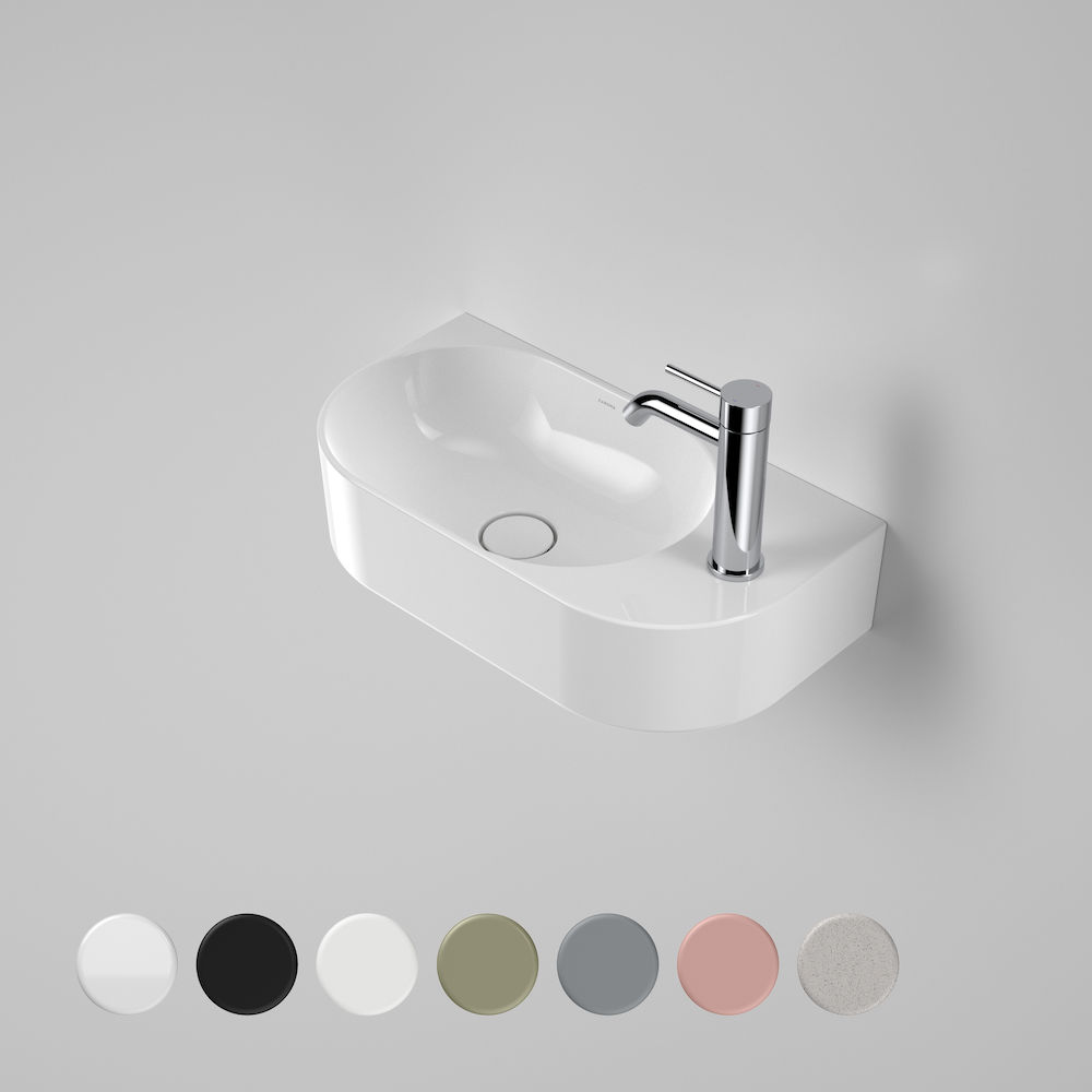 Caroma Liano II Hand Wall Basin 1TH White Renovators Discount Depot