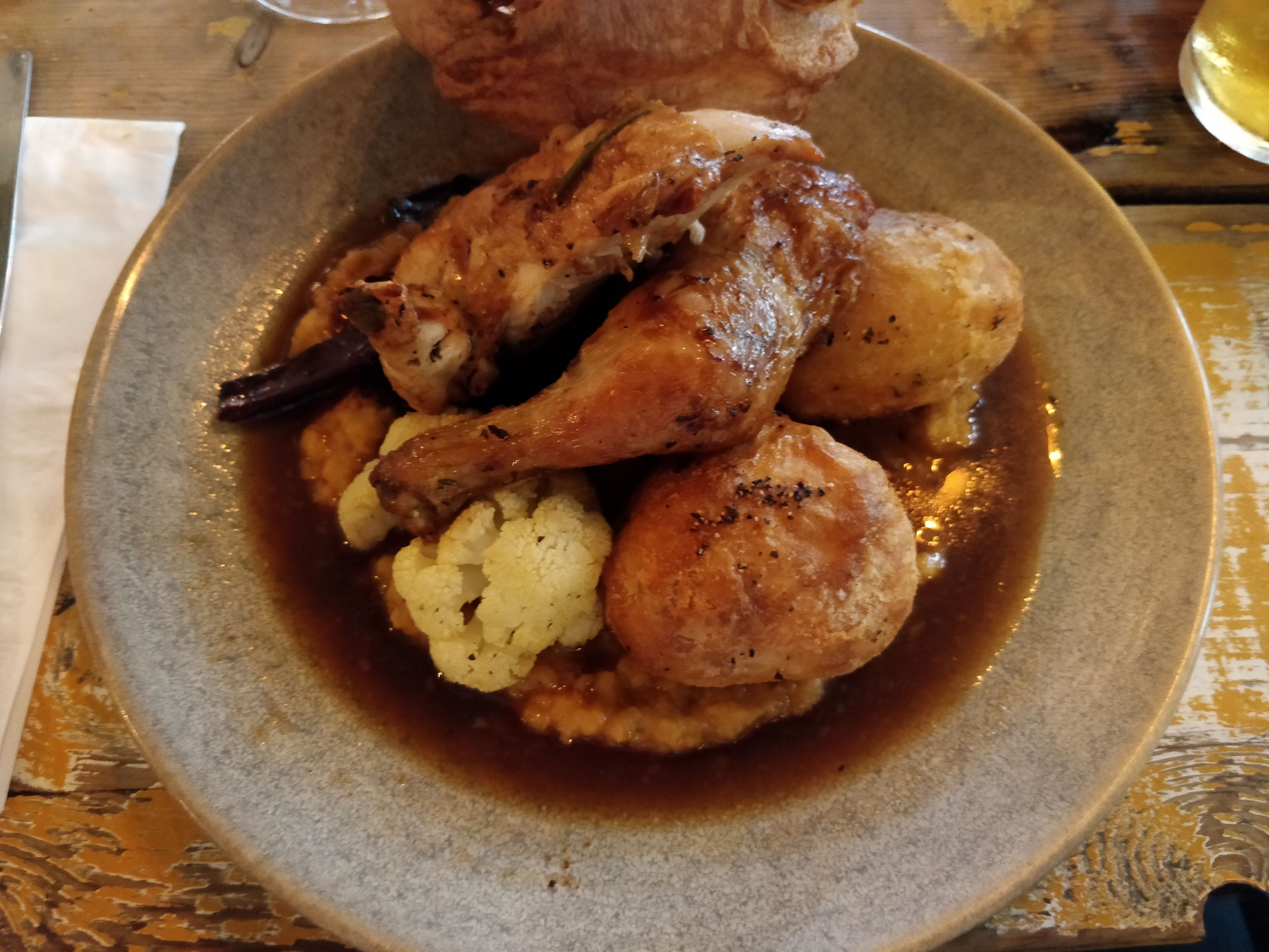 Roast dinner at The Eagle in Ladbroke Grove