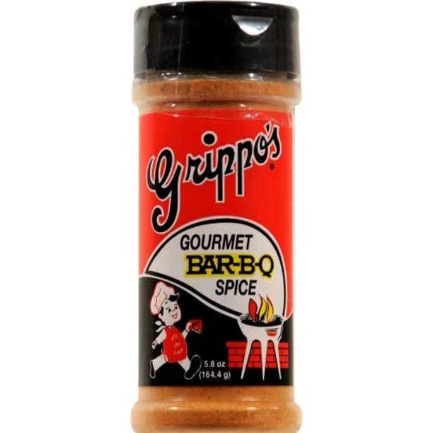 Grippos BBQ Spice, 5.8oz. Bottle RDM Sales