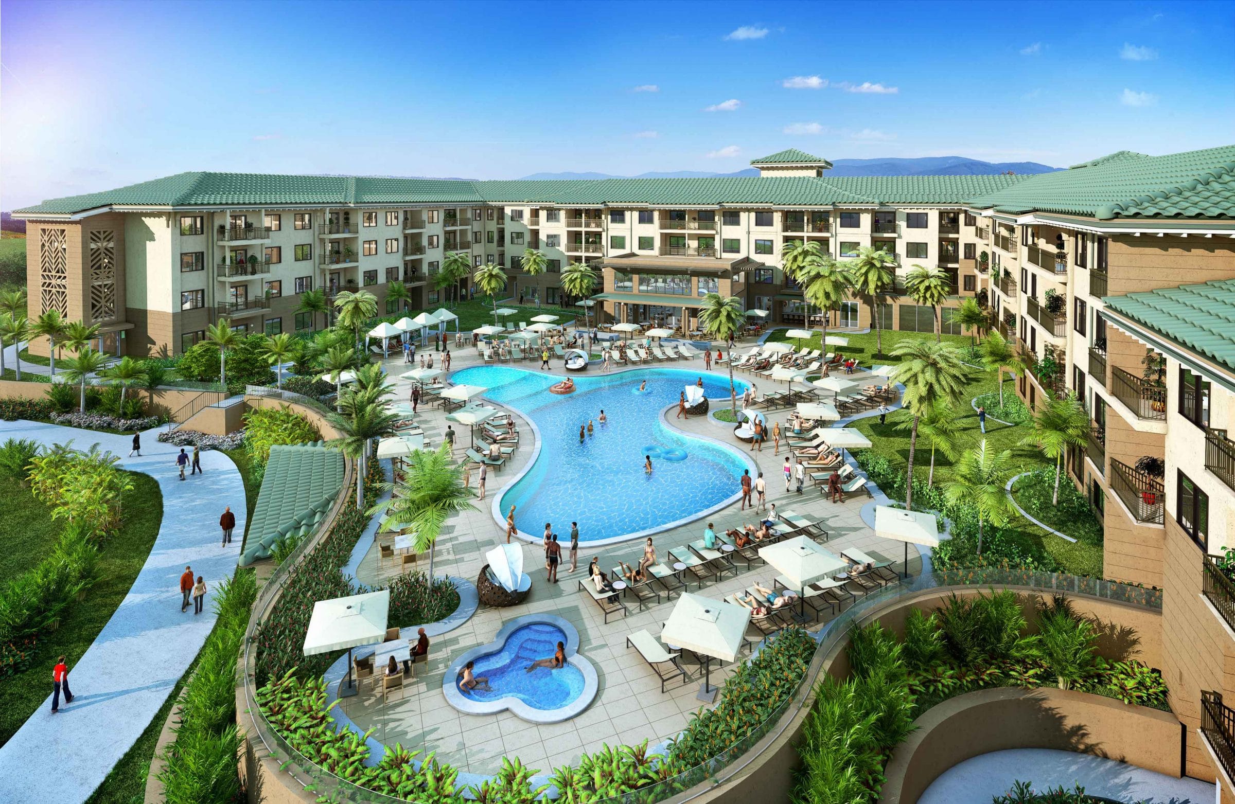 Residence Inn by Marriott Wailea, Maui, HI R.D. Olson Development