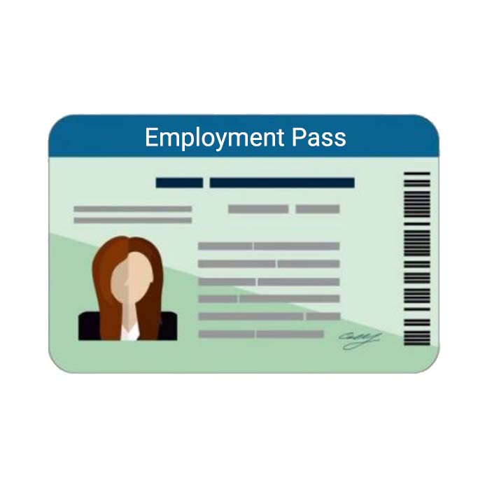 Employment Pass Application/Renewal RedDot Passes