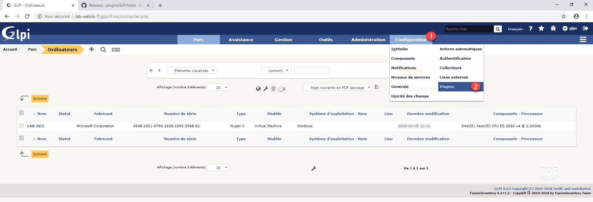 GLPI add custom fields RDRIT