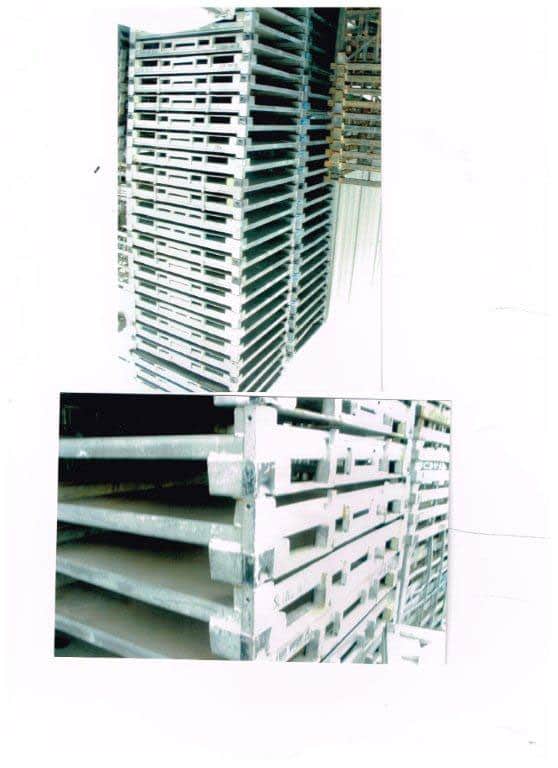 ITEM 165 WIP FENDER SHIPPING RACKS NewCustom Made