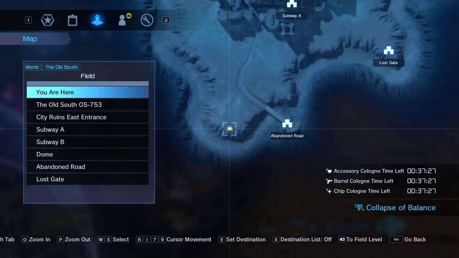 Sword Art Online: Fatal Bullet - Lost Gate Key Locations / Dlc 3 [Collapse Of Balance]