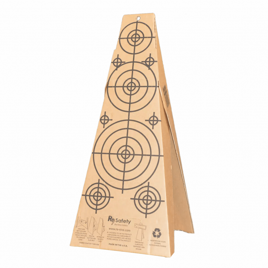 Why Are These Cardboard Targets Such A Great Value? ReNine Safety