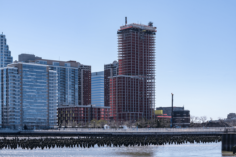 Jersey City condo project tops out with more than 200 units sold Real