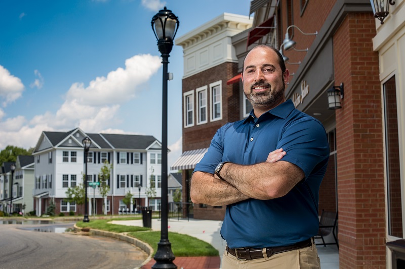 Mixeduse town center taking shape at masterplanned site in Burlington