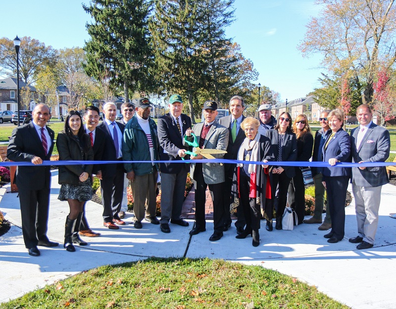 Developer, public officials unveil veterans memorial at Fort Monmouth