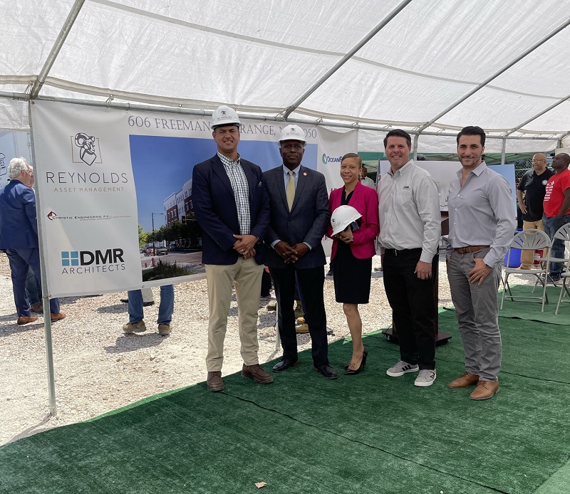 Reynolds marks start of construction at 103unit apartment building in Orange Real Estate NJ