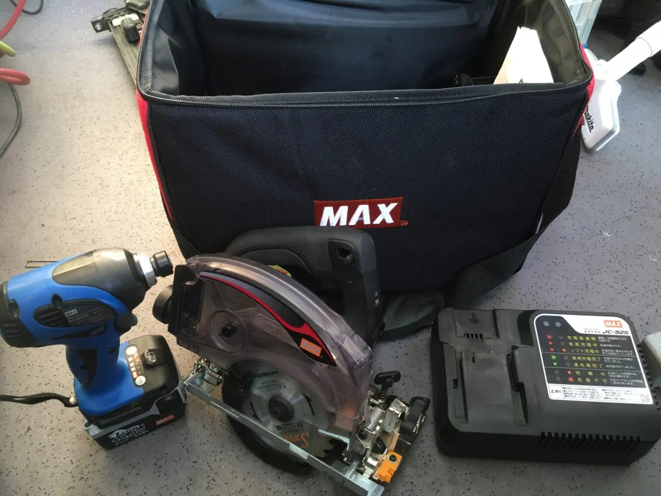 MAX製品、丸ノコやインパクトドライバーも工具買取なら当店が高く買取致します！ リツール