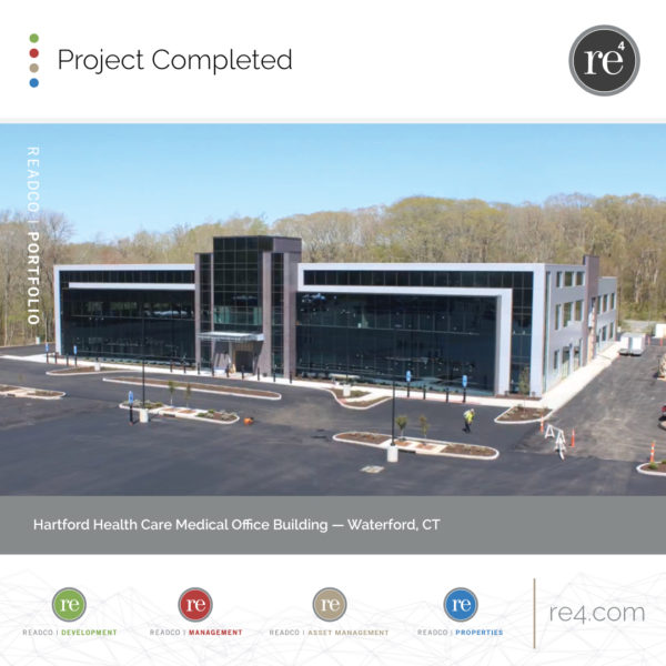 Property Development Time Lapse HCC MOB in Waterford, CT Re4