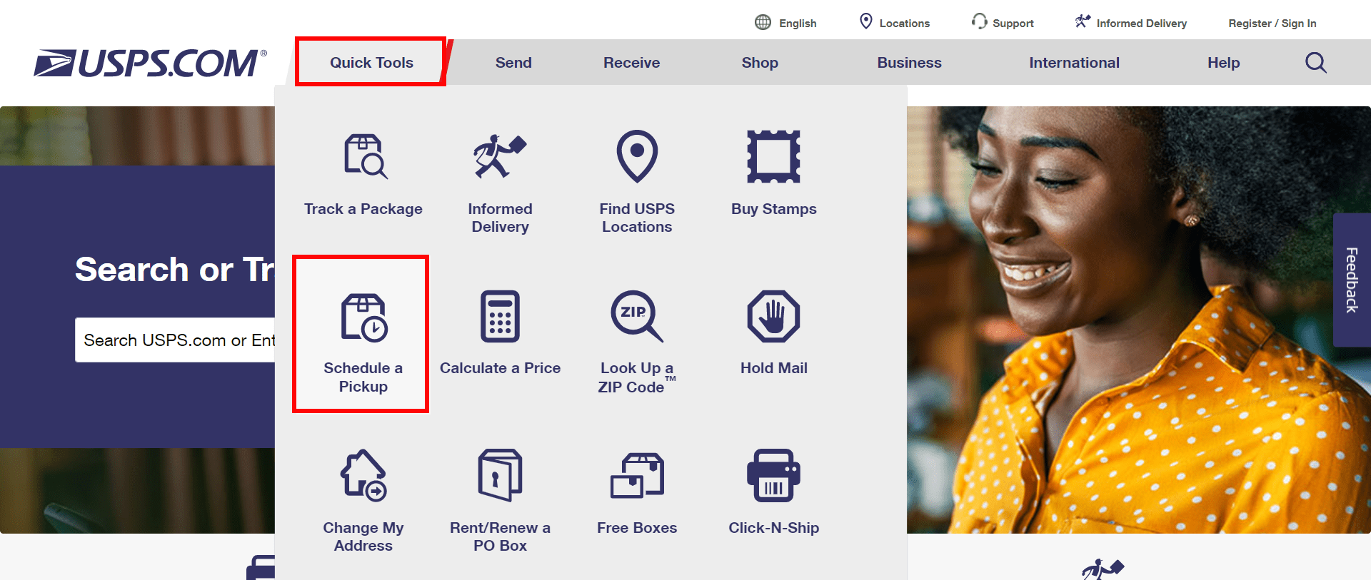 How To Schedule a USPS Pickup Request? ReachShip