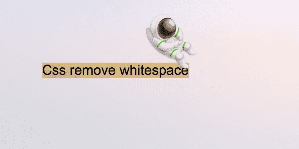Css remove whitespace between inlineblock elements Reactgo