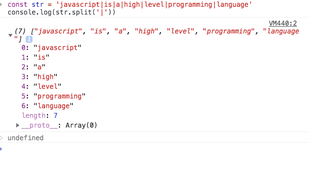 How to split the strings in JavaScript Reactgo
