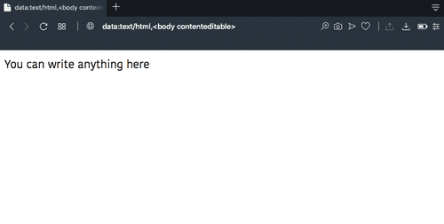 How to use Notepad in Browser with 1 line of Code Reactgo