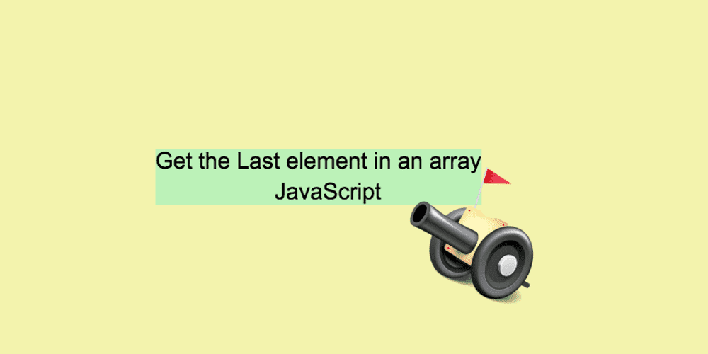 JavaScript — Get the Last element in an array Reactgo
