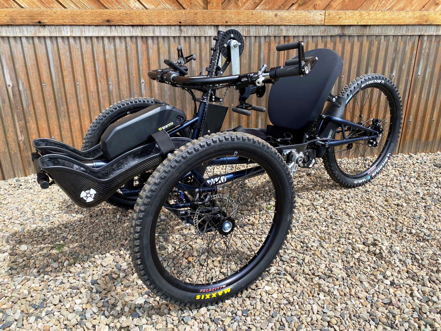 Mako Recumbent Offroad Handcycle ReActive Adaptations