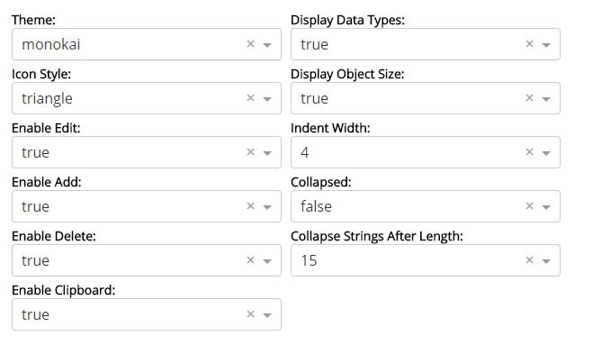 A react component for displaying and editing javascript arrays