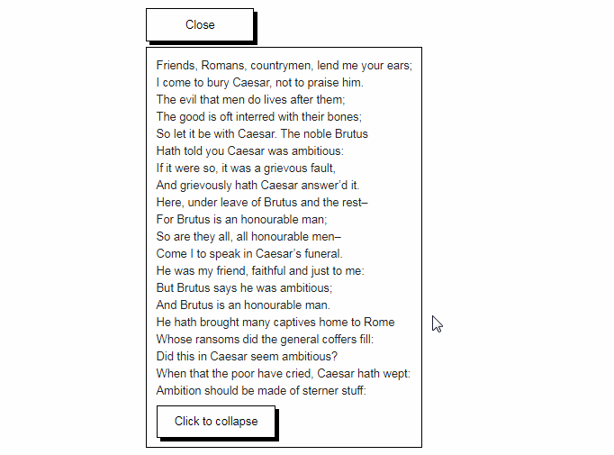 Accordion React.js Examples