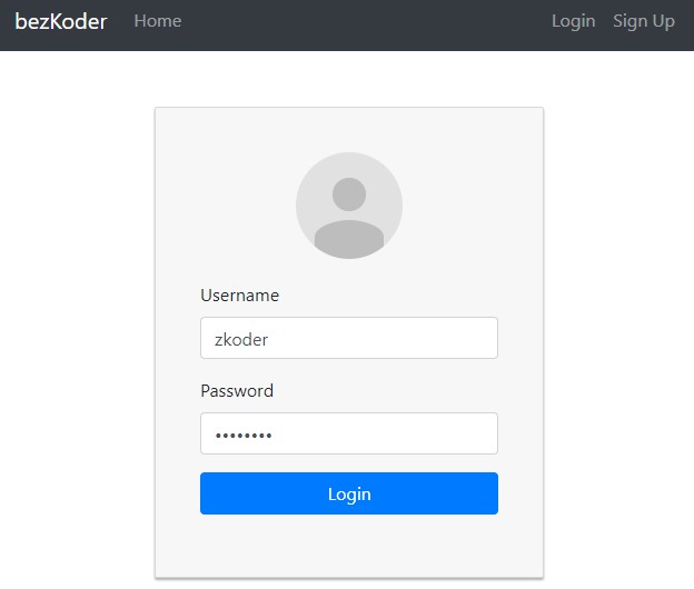 React Redux Toolkit Authentication and Authorization example with React