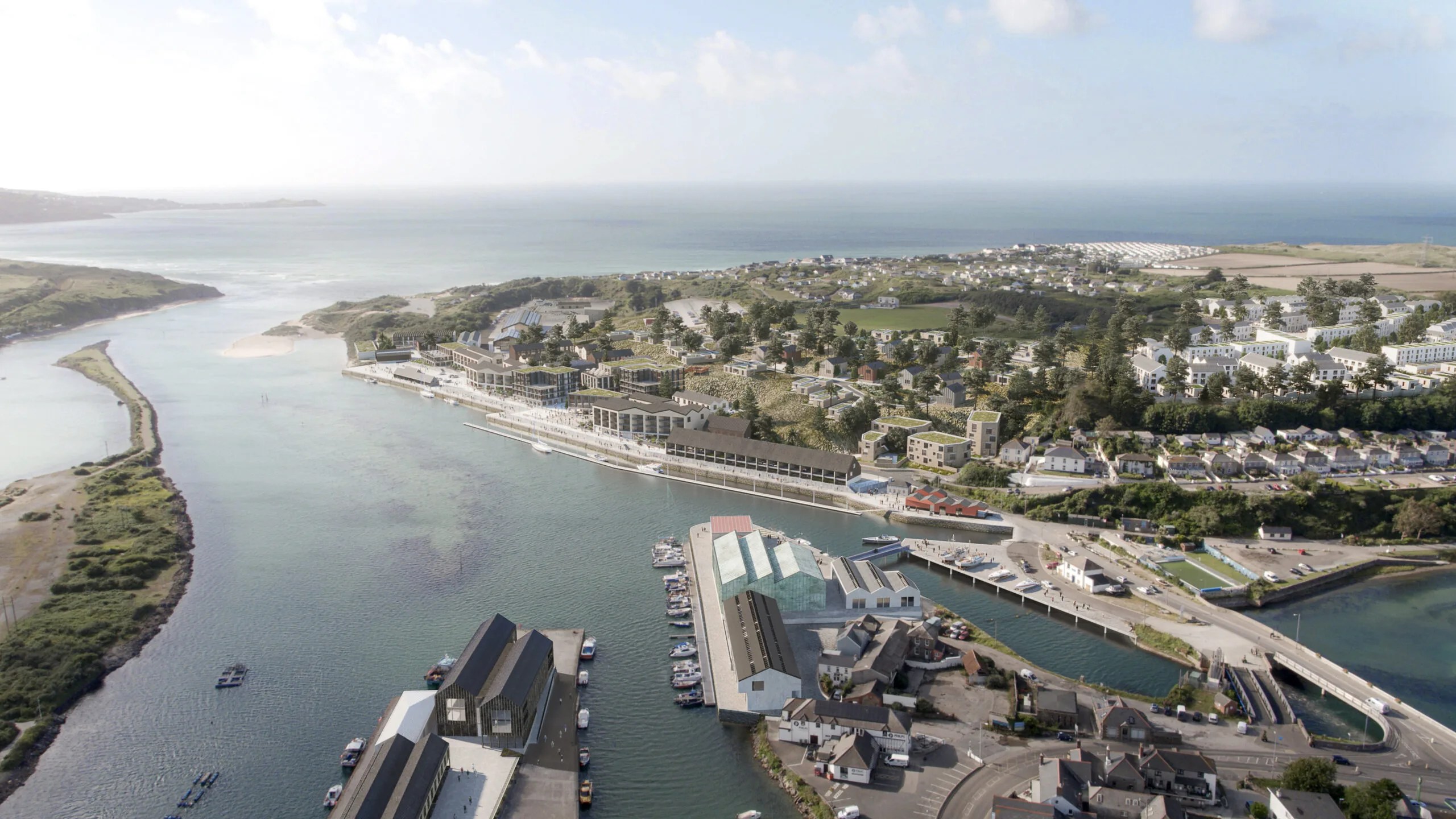 Corinthian Homes Group's Hayle Harbour development, Cornwall React News