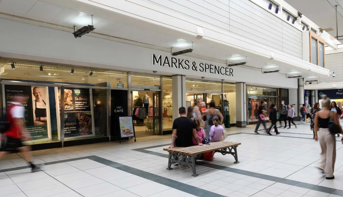Marks & Spencer anchor store, Coopers Square shopping centre, Burtonon