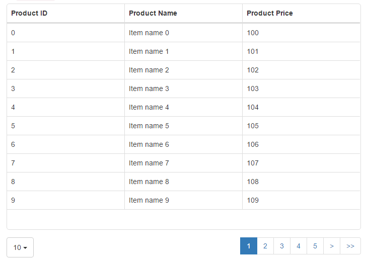 React Table Component For Bootstrap Reactscript