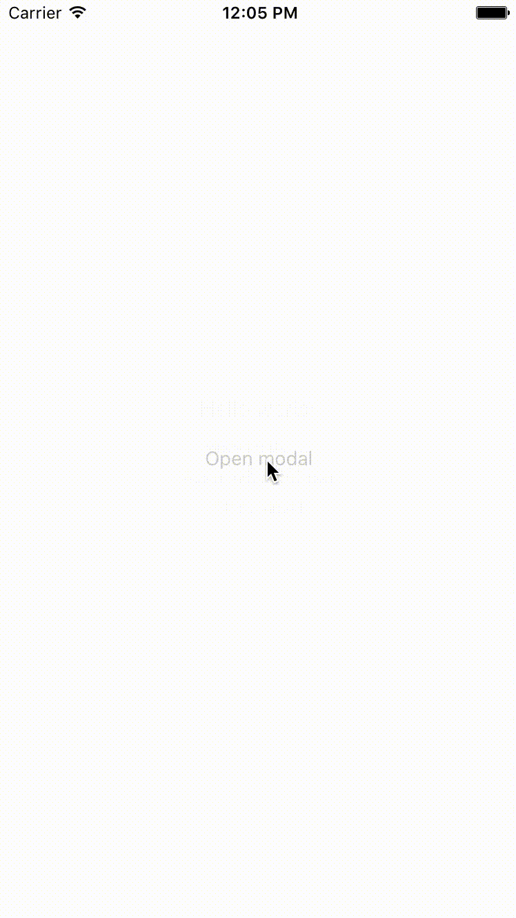 Simple Modal Component For React Native Reactscript