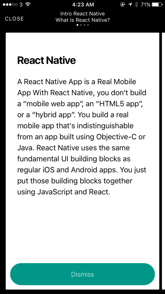 React Native Custom Action Sheet Reactscript