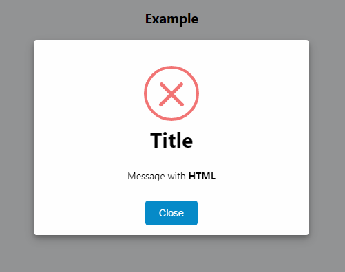 ReactJS Simple Alert Component Reactscript