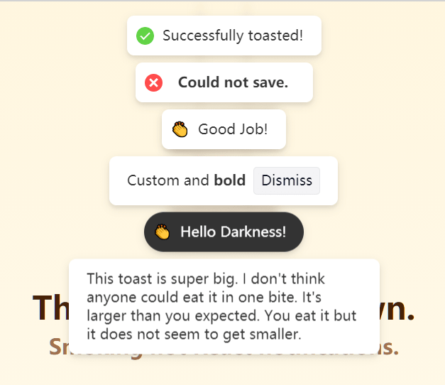 Top 5 React Toast Components for Developers