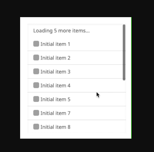 Stable Bidirectional Infinite Scroll for React