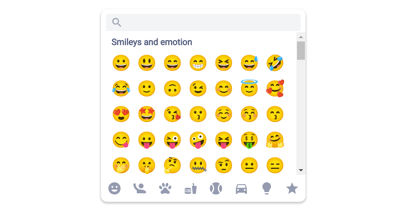 Emoji Picker for React Native