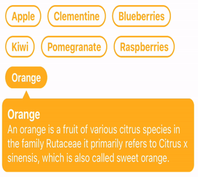 Dynamic Expandable Chips List For React Native Reactscript