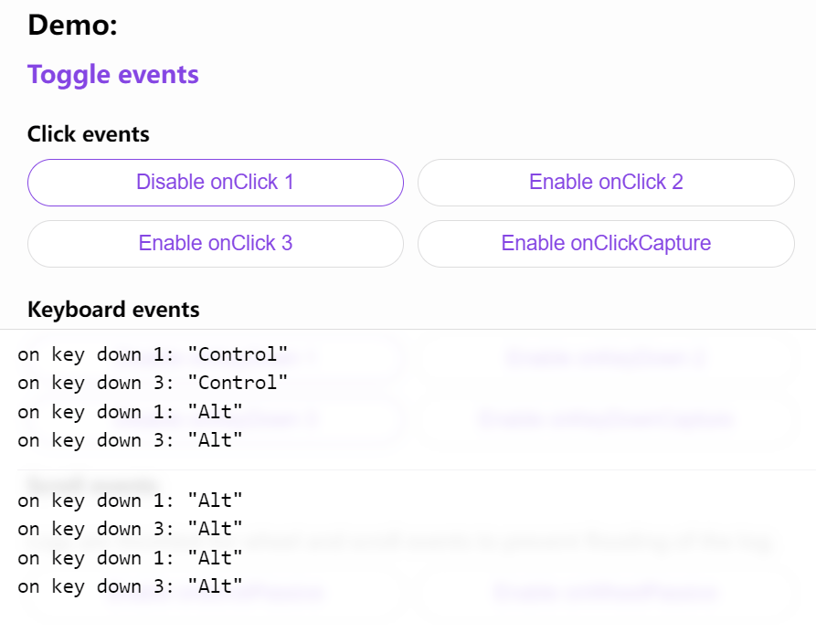 React Components For Managing Window And Body Event Listeners Reactscript
