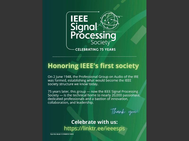 IEEE Signal Processing Magazine September 2023Celebrate IEEE