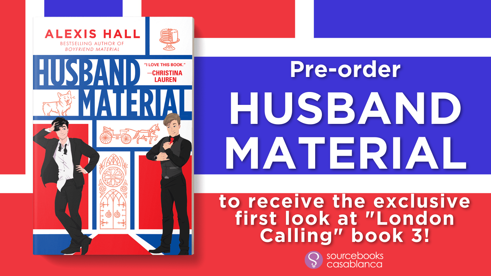Husband Material (London Calling, Book 2) PreOrder Giveaway