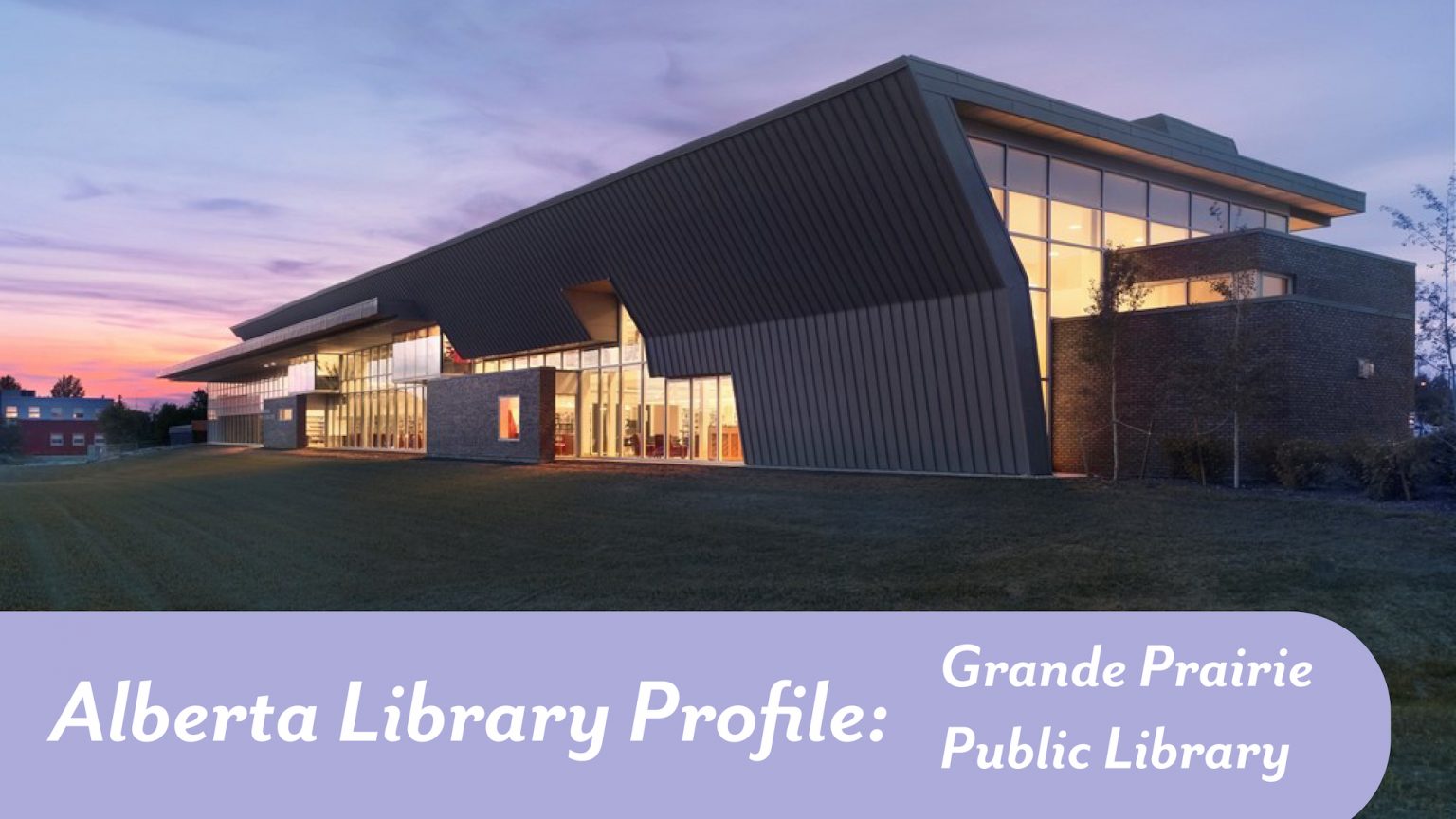 Alberta Library Profile Grande Prairie Read Alberta
