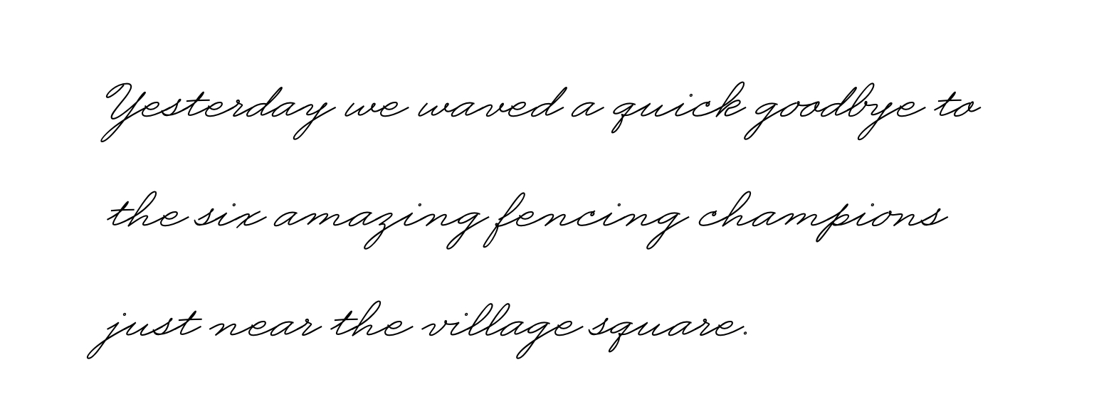 PANGRAMS Sentences with Every Alphabet Letter Read Cursive Fast