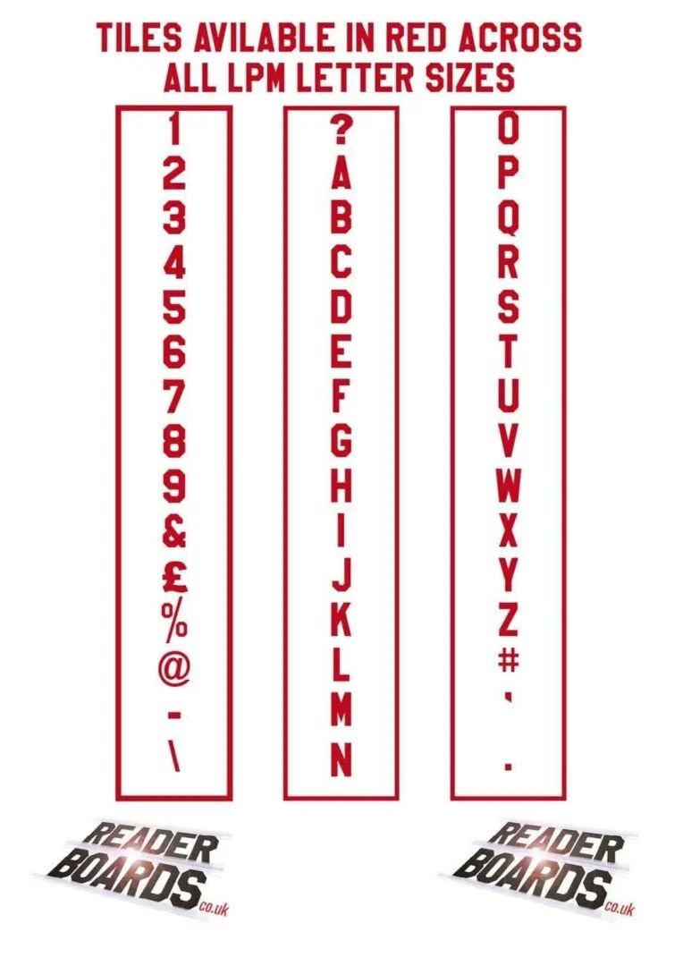 redlettercountweb READERBOARDS.CO.UK