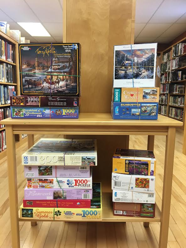 New Puzzle Section at Readfield Community Library Readfield Community