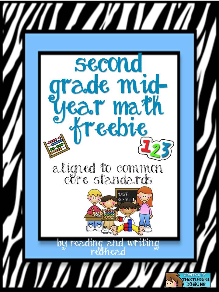 Vacation is Over but it's Freebie Time! Reading and Writing Redhead