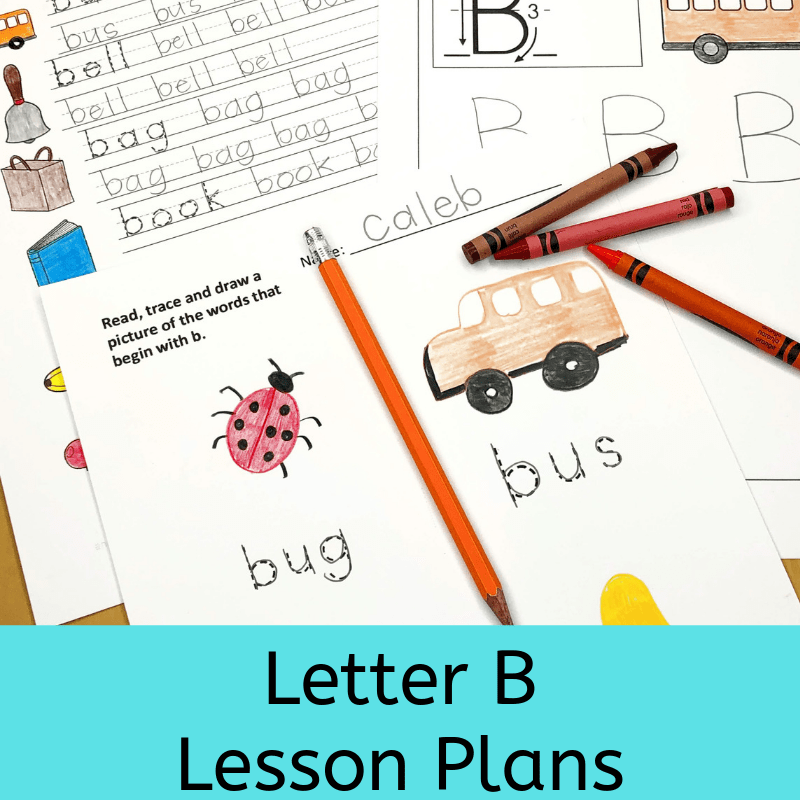 Letter B Lesson Plans