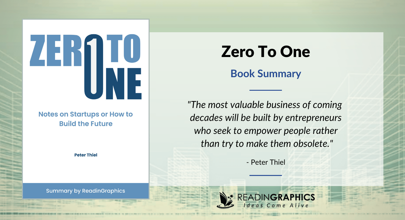 Book Summary Zero to One (Peter Thiel)