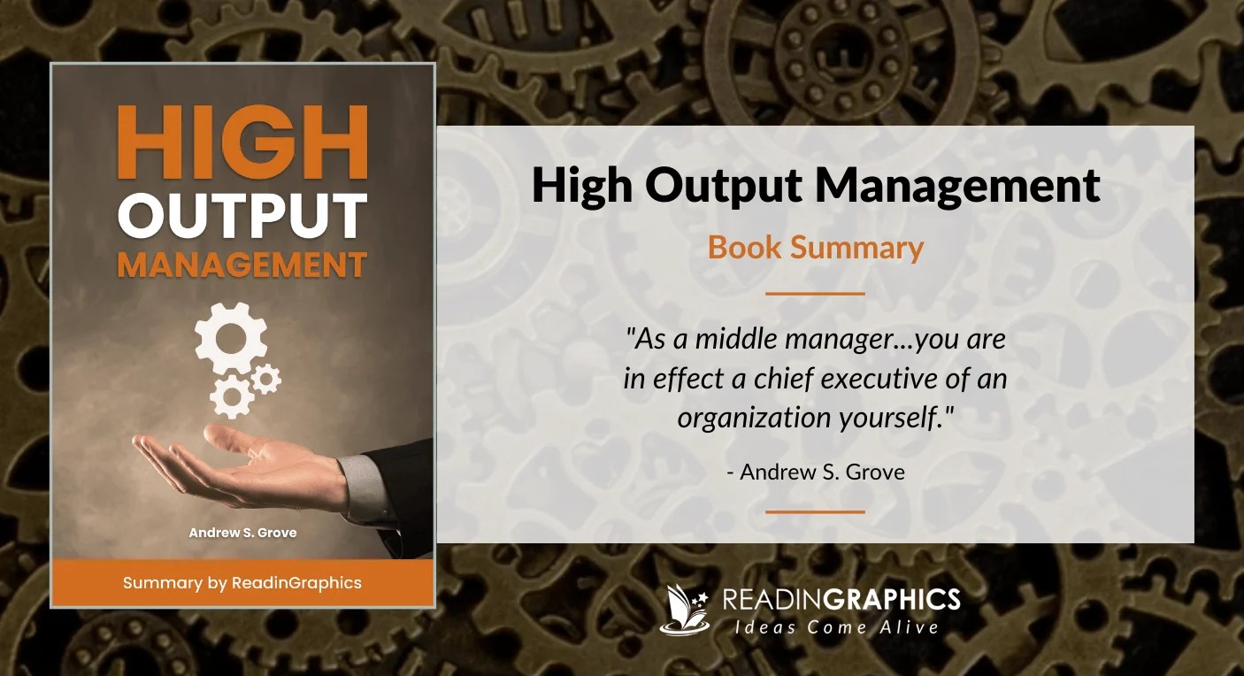 Book Summary High Output Management (Andrew Grove)