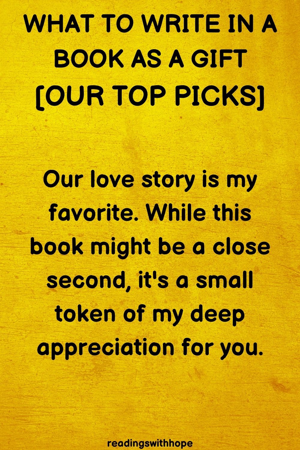 What to Write in a Book as a Gift